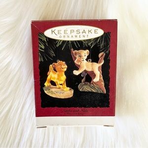 HALLMARK Keepsake Ornament The Lion King Simba & Nala
